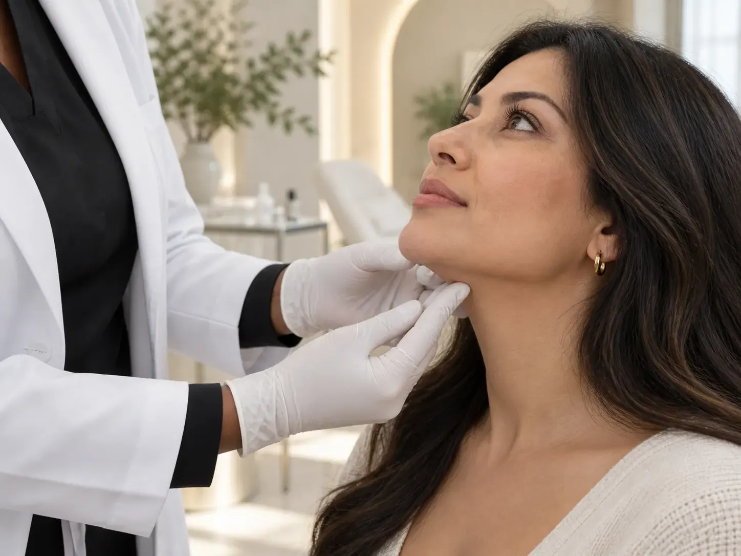 Fat-dissolving consultation at Luxury Beauty by Cleo R. in Oakville