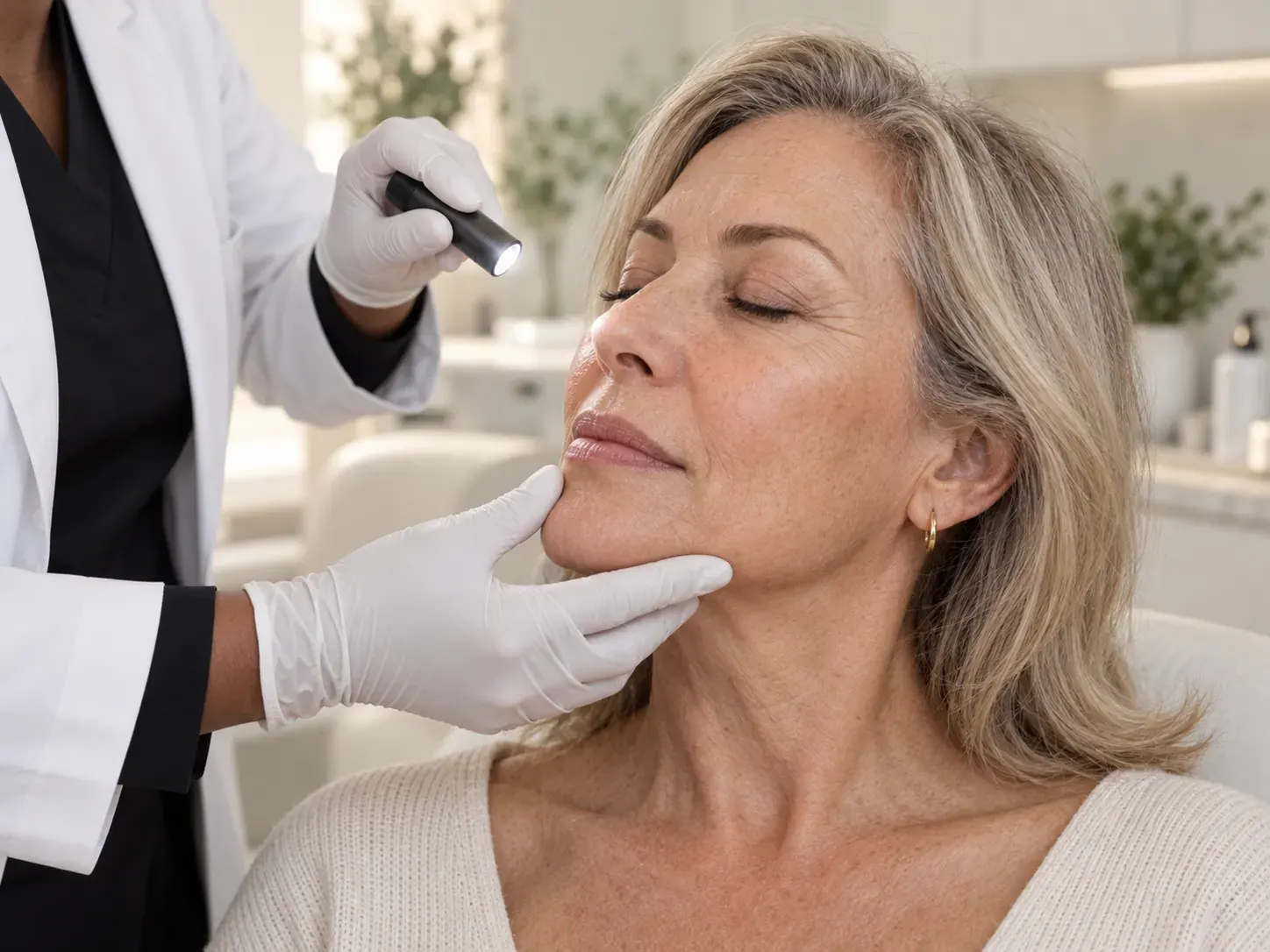Skin booster consultation at Luxury Beauty by Cleo R. in Oakville